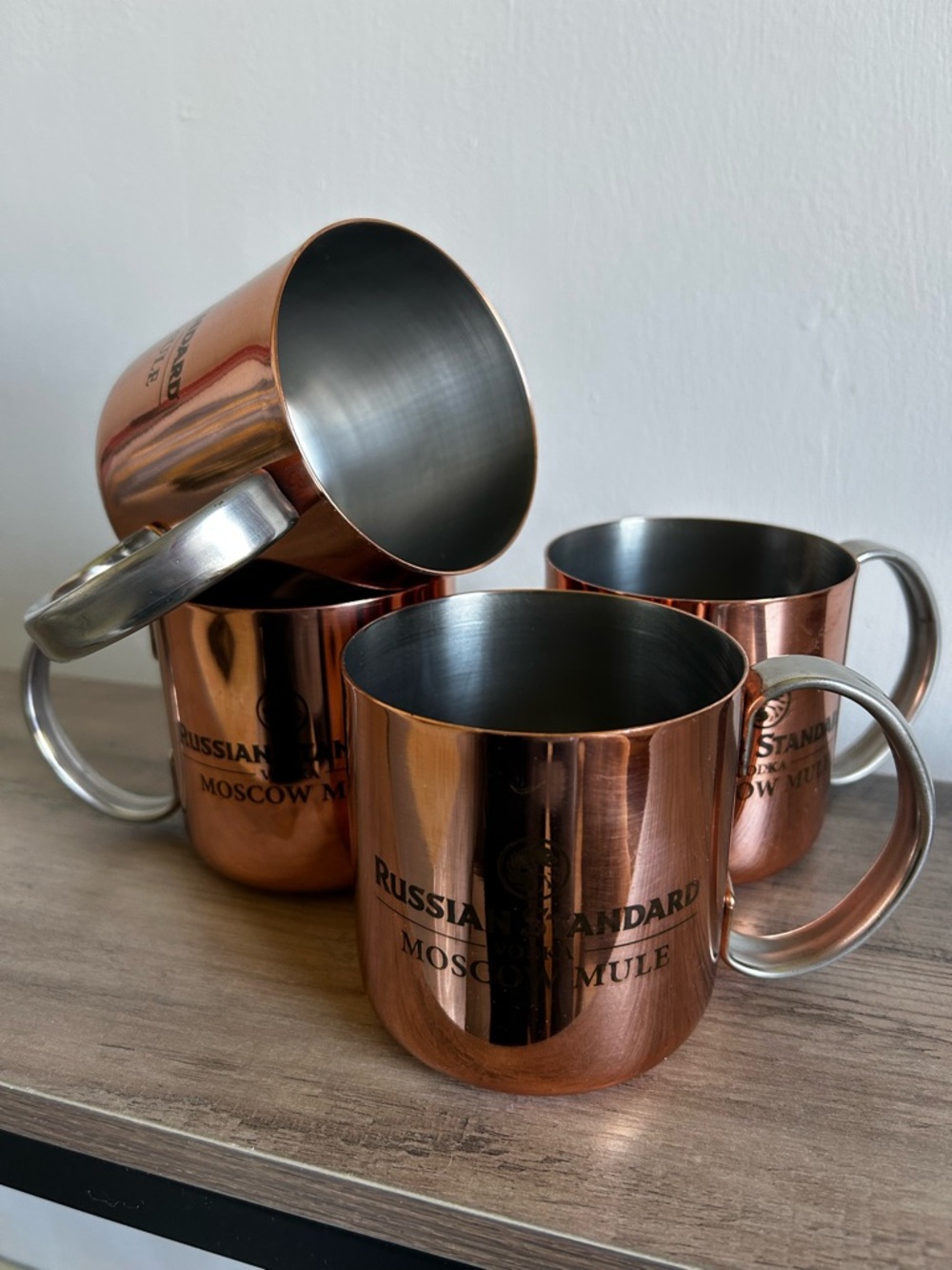 Copper Moscow Mule Mugs - Copper Finish
